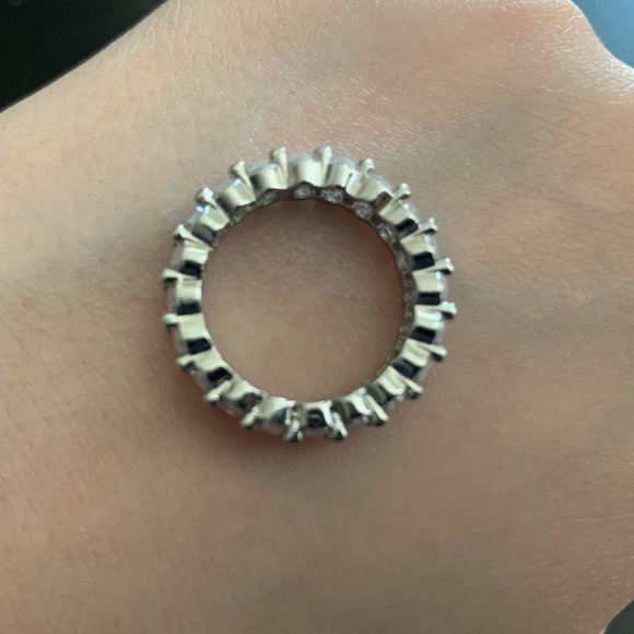 925 silver ring with cubic zirconia - Picture 3 of 6